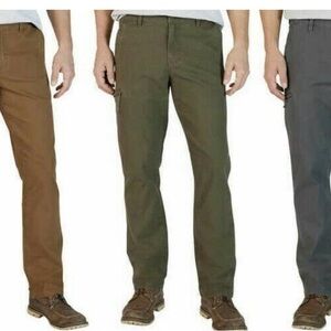 Waterproof men’s size 34/32 (two pair )utility flex stretch canvas pants